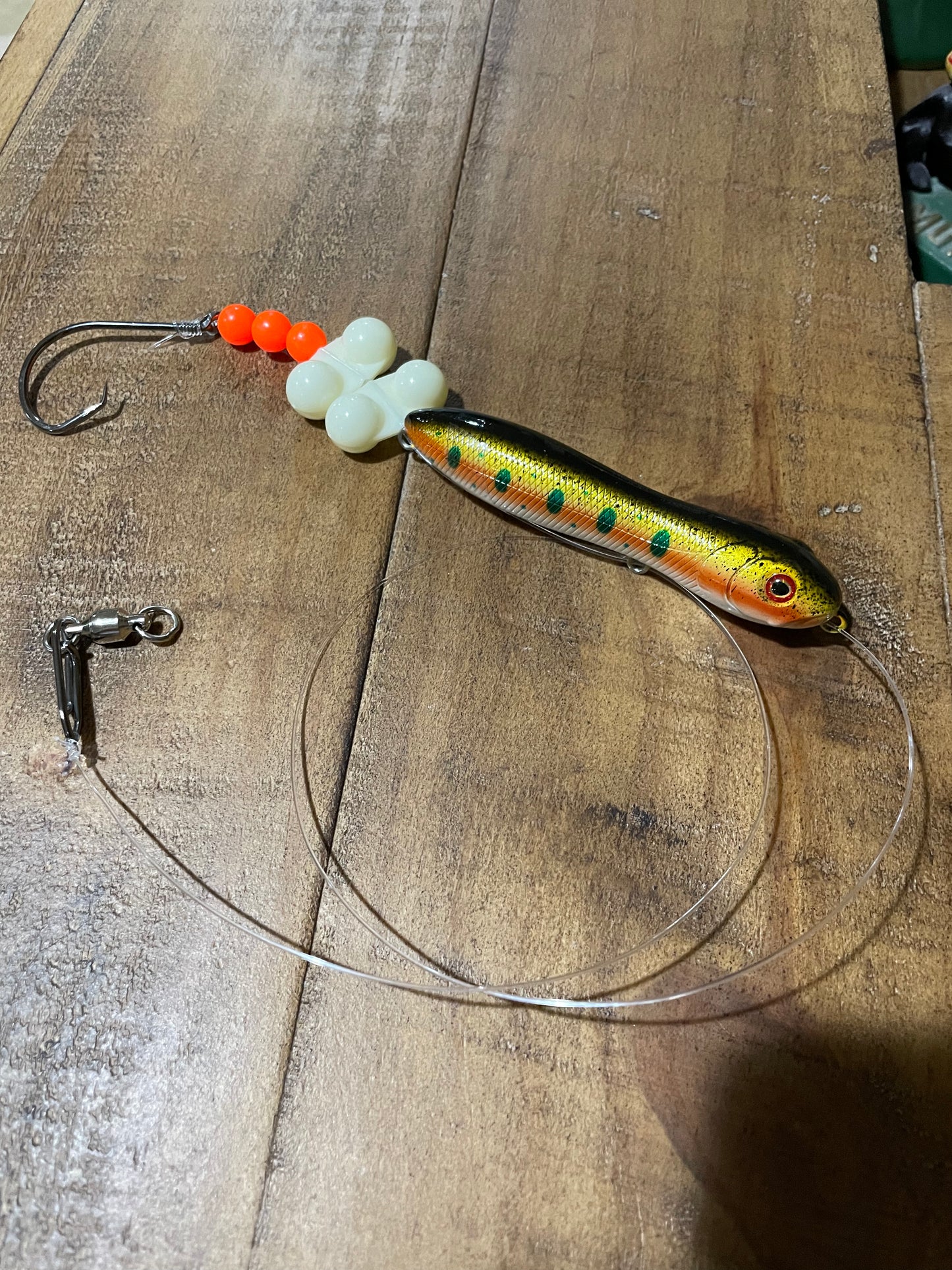 Pre-Tied Catfish Rig with CatZilla Hook