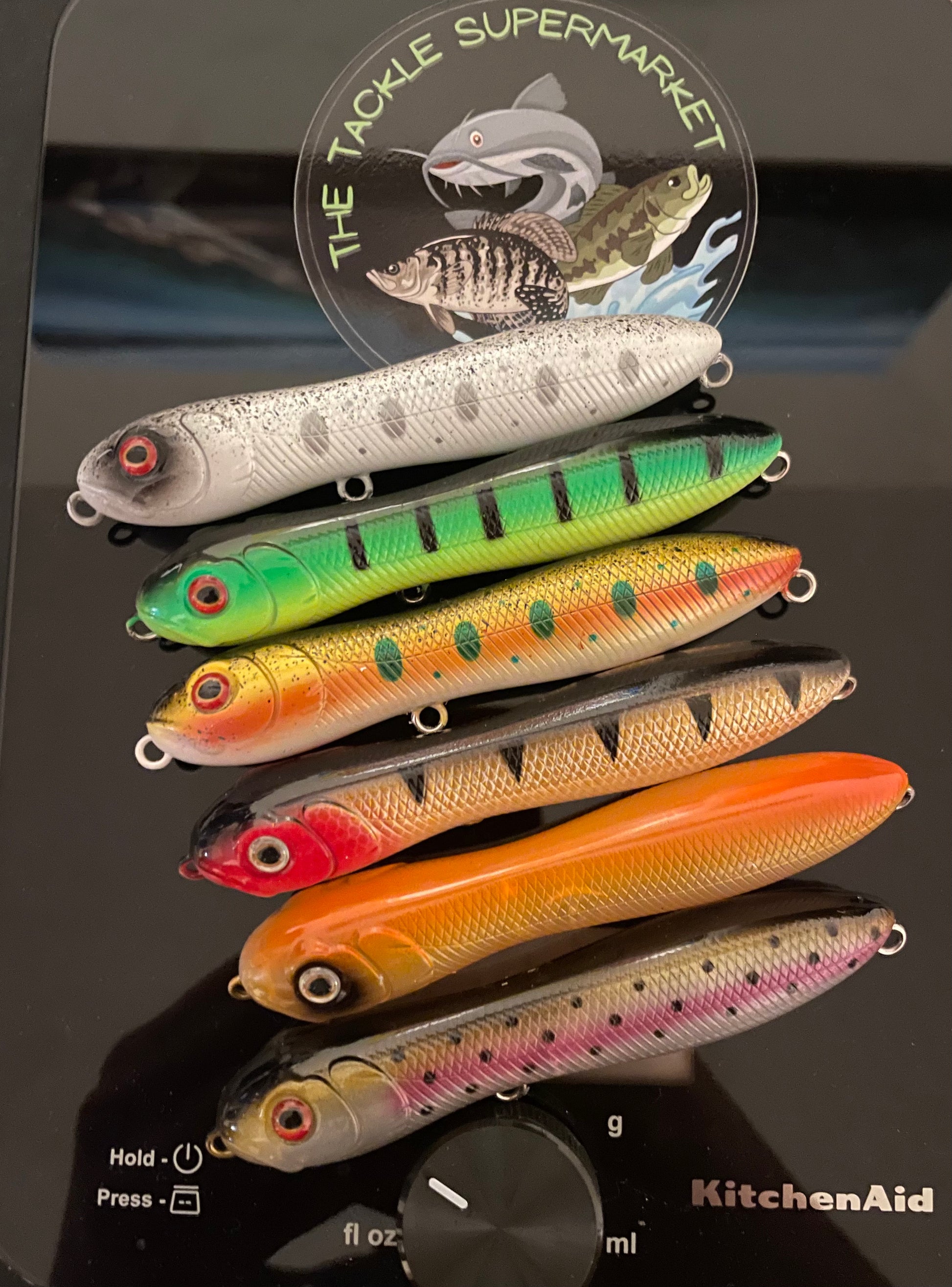 5-pack of the DRAGON SHAD DEMON Inline Catfish Float / Lure for the Santee  Cooper Rig Fishing Floater 