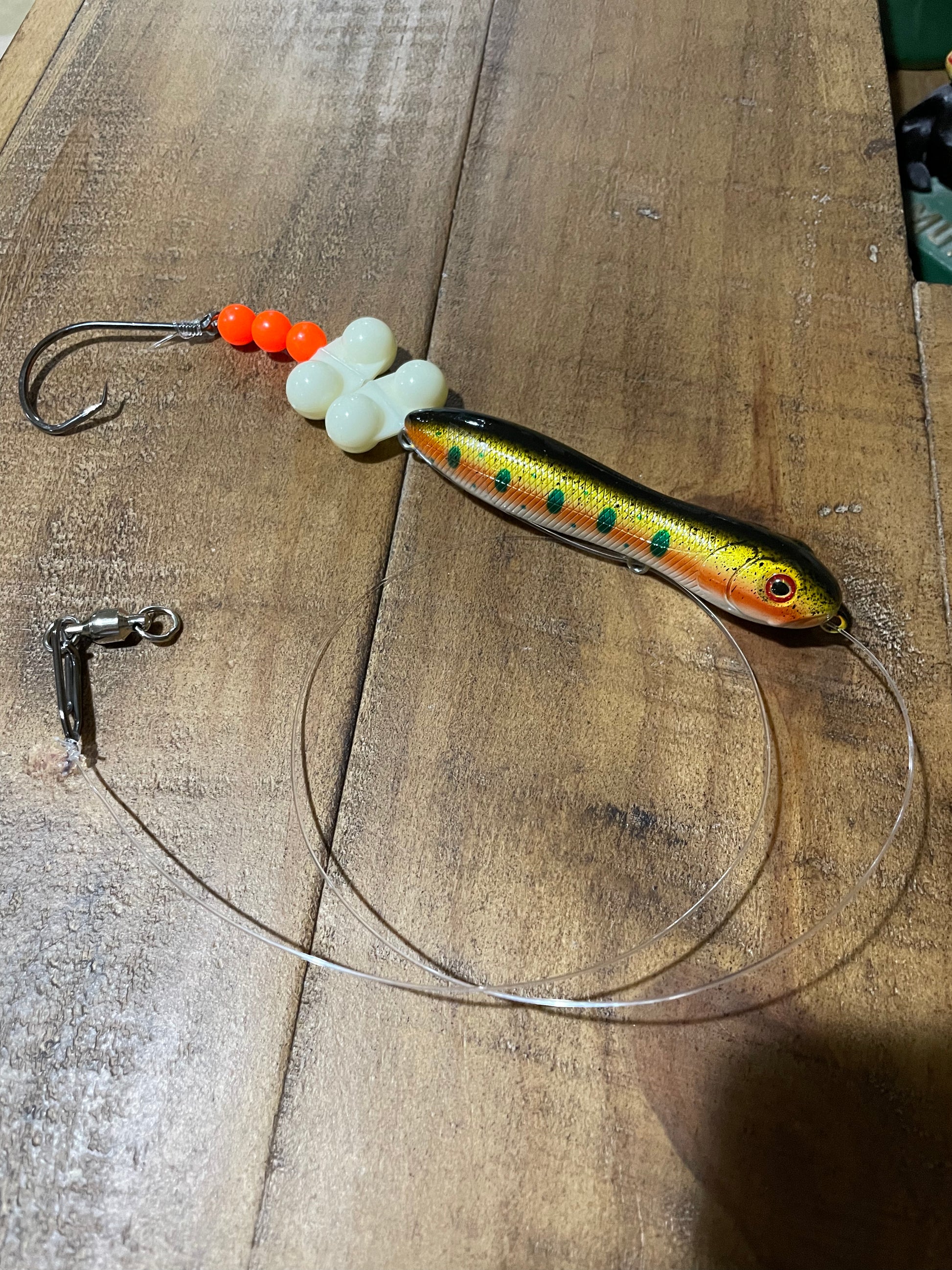 (SPOOK) Pre-Tied Catfish Rig with CatZilla Hook